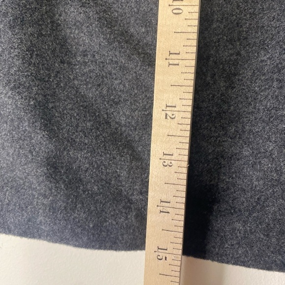 Old Navy Clothing Co Vintage Wool Blend Gray Mini Skirt Size 4 - Picture 5 of 11